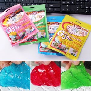 Pack of 5 Soft Sticky Clean Soft Glue Gum Silica Gel Car Dust Dirt Cleaner Practical Sticky Soft Durable