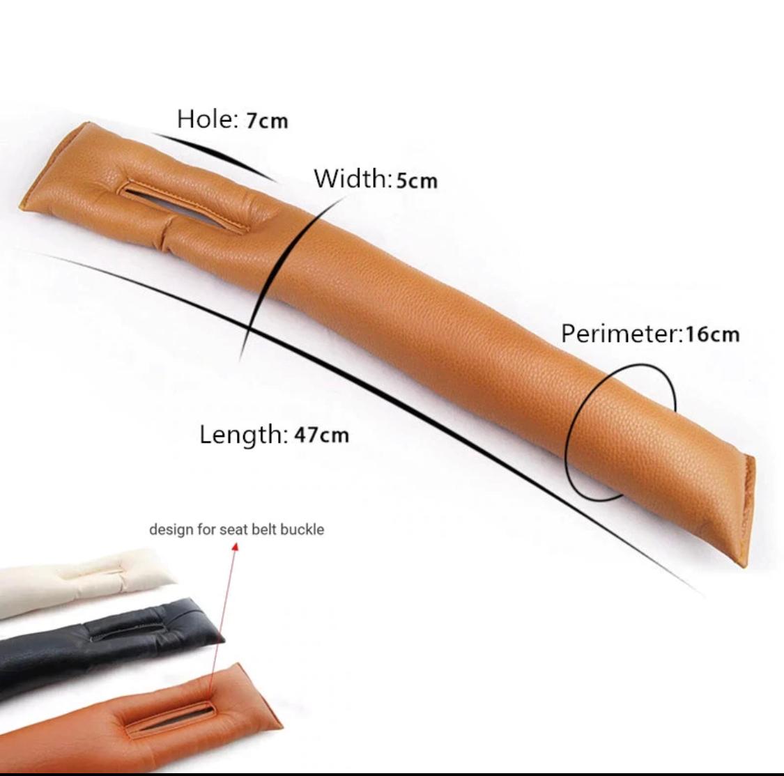 2 Pcs Car Seat Gap Pad Leak Proof Plate Plug Seat Leak Cover - Image 2