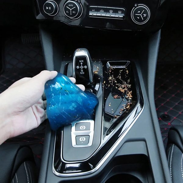 Soft Sticky Clean Soft Glue Gum Silica Gel Car Dust Dirt Cleaner Practical Sticky Soft Durable - Image 2