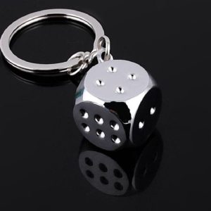 Dice key Chain Fashion Gamble key Chains