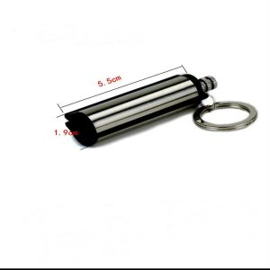 Outdoor Emergency Flint Fire Starter Key Ring