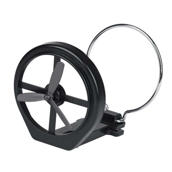 Cup Drink Holder Folding Shelf Black - Image 3