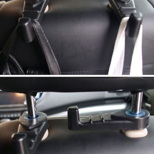 2 Pcs Car Seat Coat Hook Purse Bag Hanging Hanger Organizer