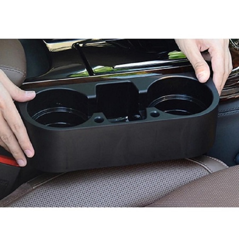Car Cup Holder Portable Vehicle Cup Black - Image 2