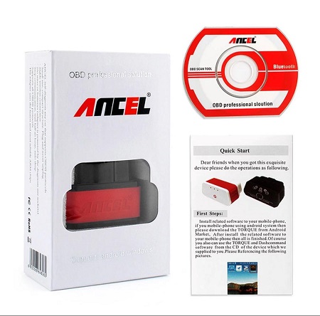 Ancel iCar2 ELM 327 V 1.5 Bluetooth Car Error Code Reader OBD 2 Scanner Auto Diagnostic Tool for Android/PC - Image 4