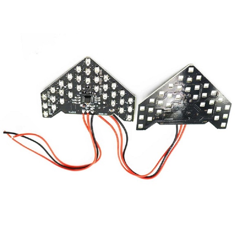 2 Pcs Car Side Replicate Arrow Form 33 SMD LED light - Image 2