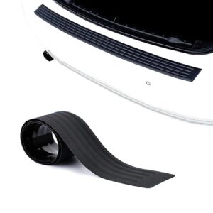 Car Rear Bumper Guard Protection Rubber Cover Strip