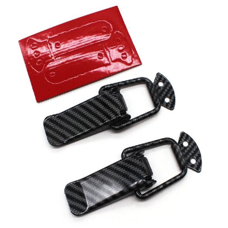 2Pcs Universal Bumper Durable Security Hook Lock Clip