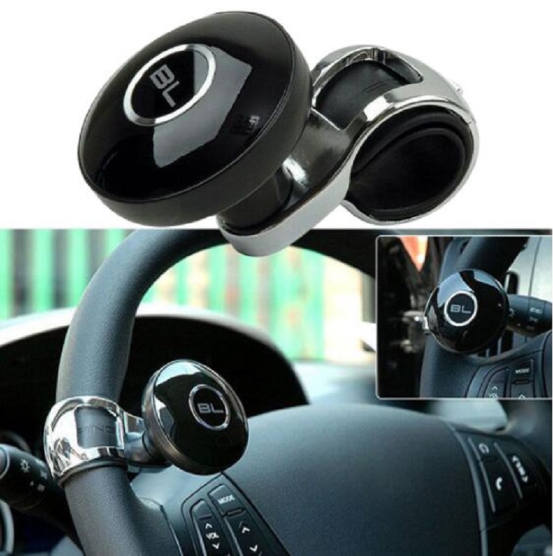 Car Hand Control Power Handle Grip Spinner Knob Car Steering Wheel Ball - Image 2