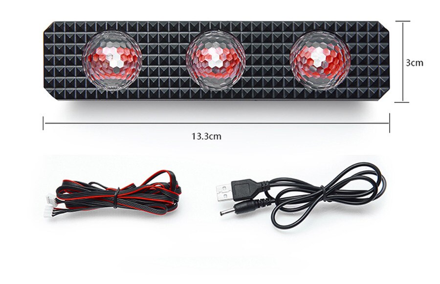 Car Interior Seat Bottom Decorative Music Voice Control Light - Image 3