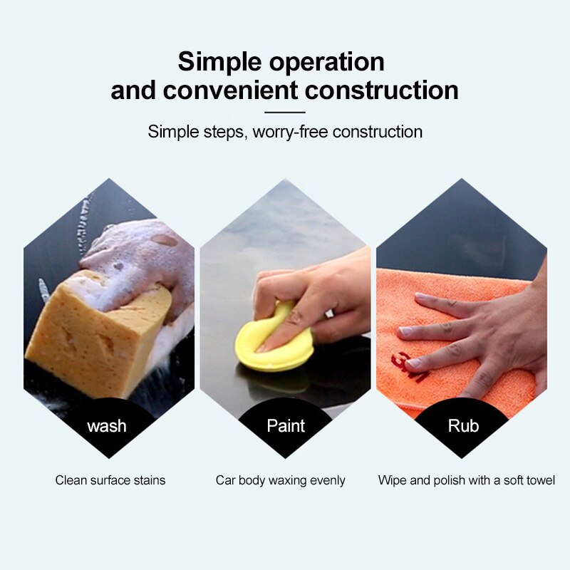 Mr Fix Car Wax Crystal Hard Wax Paint Care Scratch Repair Maintenance Wax - Image 2