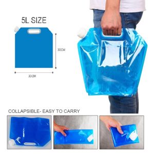 5Litre Soft Foldable Water Storage Bottle