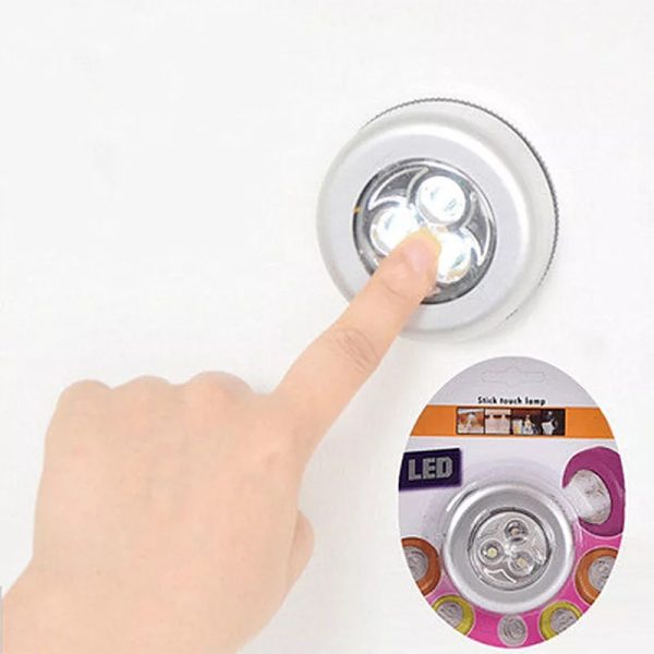 Pack of 3 LED Car Interior Touch Emergency Light - Image 2
