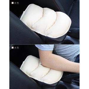 Universal Car Center Armrest Soft Cushion Pad Beige