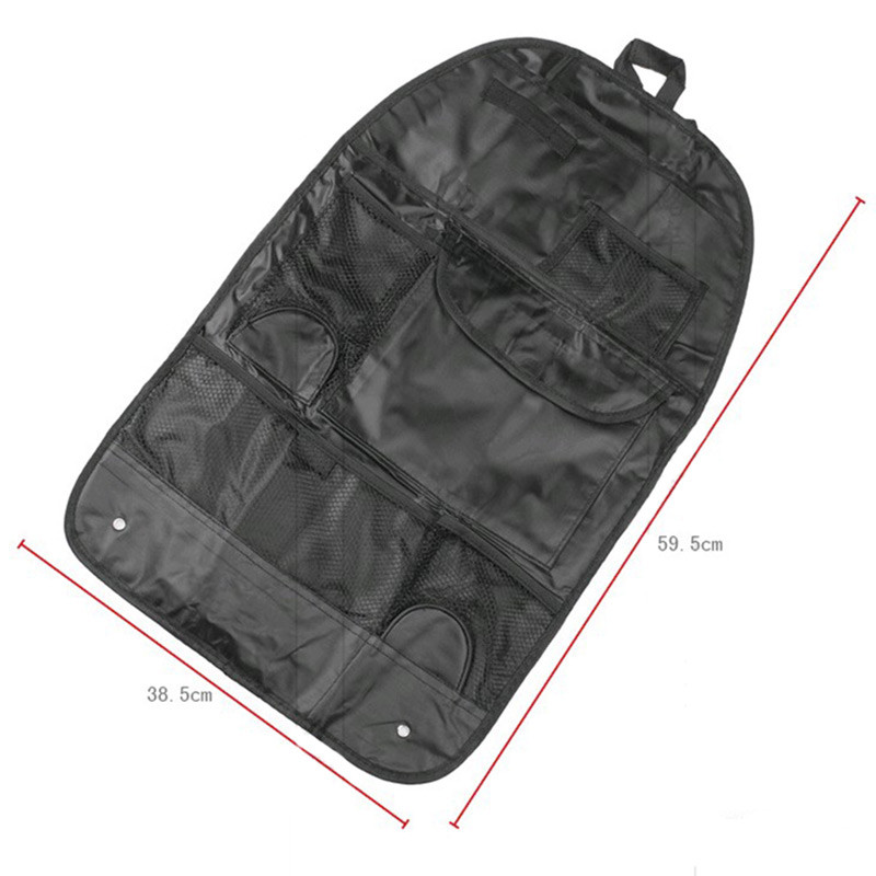 Car Back Seat Storage Organizer Trash Net Holder Multi-Pockets - Image 3