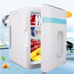 10L Mini Car Fridge Handheld Single Door Refrigerator for Home and Car