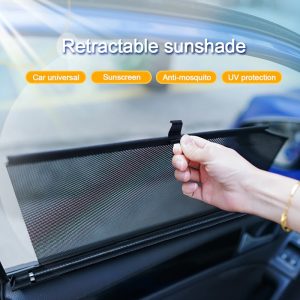 2 Pcs Universal K52 Car Sun Shade Side Window Curtains