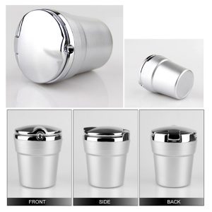 Universal Portable Ashtray With LED Light