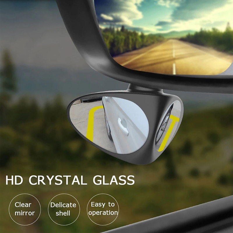 Universal 2 in 1 Car Rearview Blind Spot Mirror