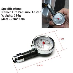 Car Analog Tire Pressure Gauge