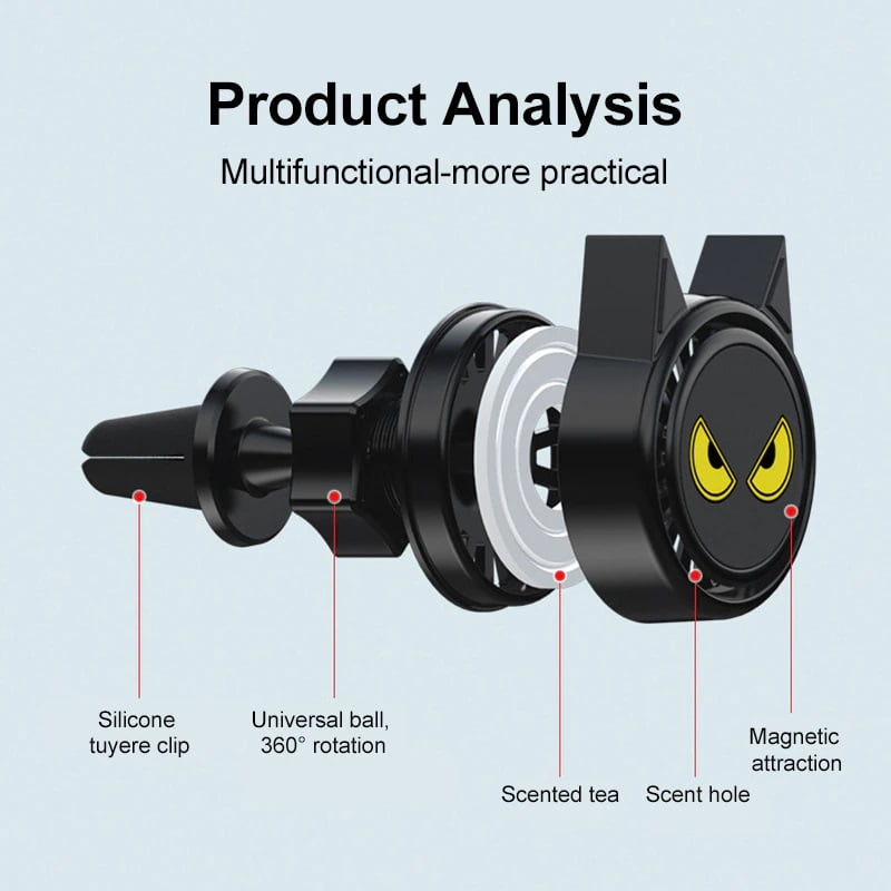 Magnetic Air Vent Car Phone Holder - Image 2