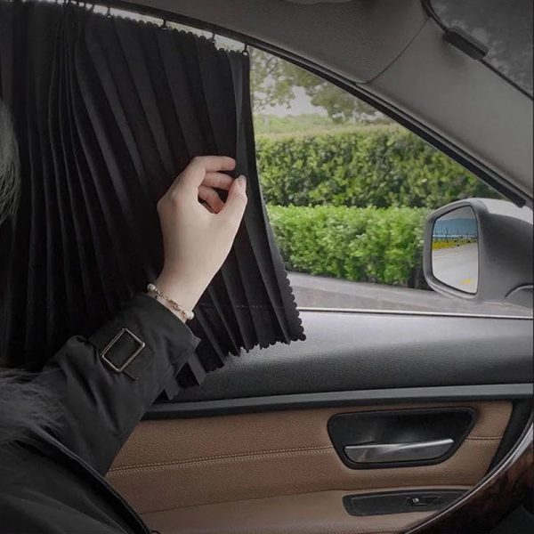 Pack OF 4 Magnetic Car Sunshade Curtains - Image 3