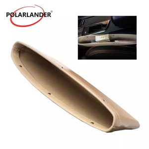 1 Pc PU Leather Car Seat Gap Storage Organizer