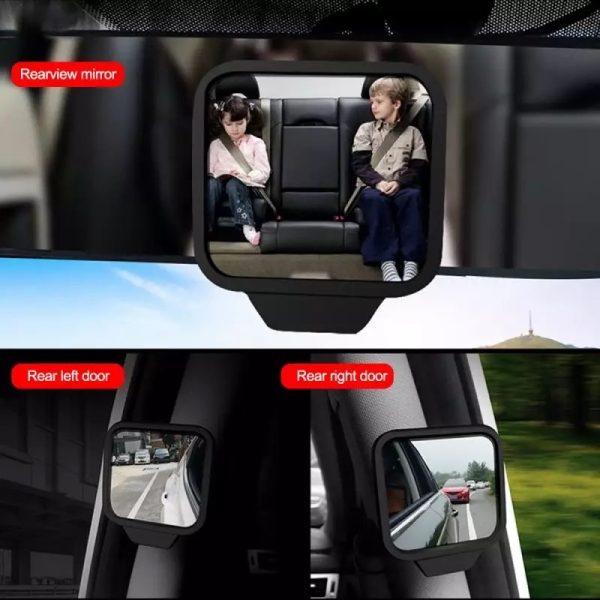 Car Adjustable Side Rear View Blind Spot Mirror - Image 2