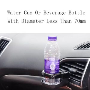 Universal Car Styling Cup Drink Holder RED