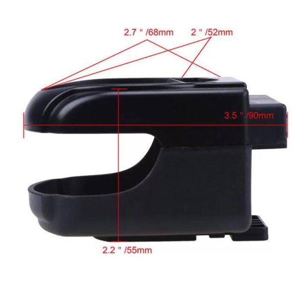 Universal Car Styling Cup Drink Holder RED - Image 3