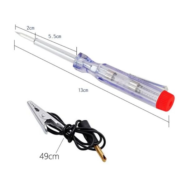 Car Truck Motorcycle Circuit Voltage Tester Test Pen DC 12V Electrical Automotive Tester - Image 3