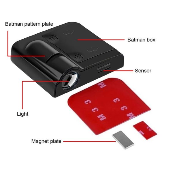 2pcs Car Door Logo Projection Light S.u.z.u.k.i - Image 3