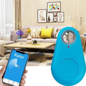 Smart Tag Bluetooth Finder Bag Wallet pet Key Finder Blue