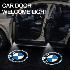 2pcs Car Door Logo Projection Light BMW