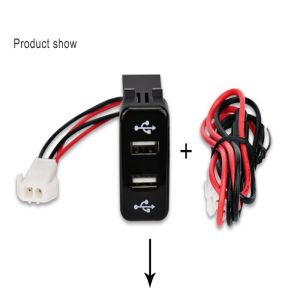 Dual Usb Car Charger Usb 2.1 A 2 Port For S.u.z.u.k.i