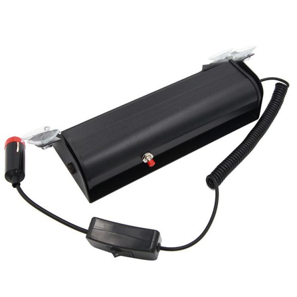 8 LED Red and Blue Police Flash Light For Dashboard - Image 2