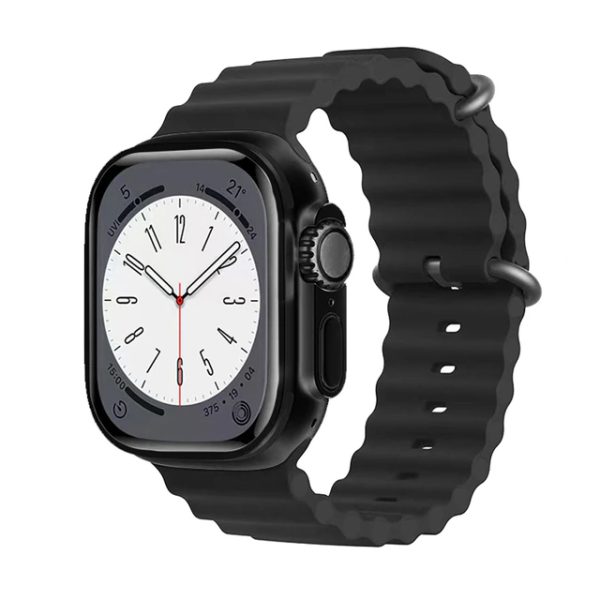 X8 PLUS ULTRA SMART WATCH SERIES 8 NFC 2.08 INCH ALWAYS-ON DISPLAY & WIRELESS CHARGING 49MM BLACK