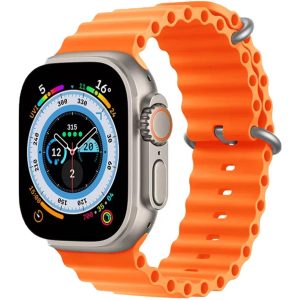 X8 Ultra Smartwatch 49MM With Bluetooth Calling ORANGE