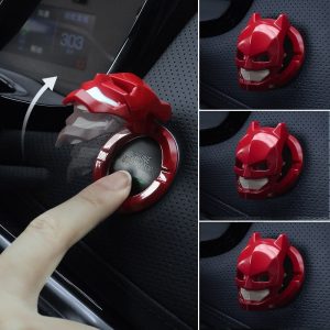 Car Batman start button decorative sticker ignition switch button