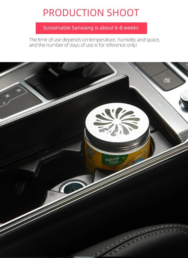 Car Air Freshener Solid Gulong ICE BLACK Smell Interior Perfume Diffuser