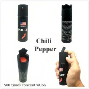 Mini Pepper Spray Self Ddefense Tools Portable Police Chili Spray for Outdoor Camping Lady Security